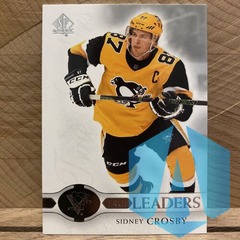 2020-21 UD - SP Authentic - True Leaders Sidney Crosby TL-SC